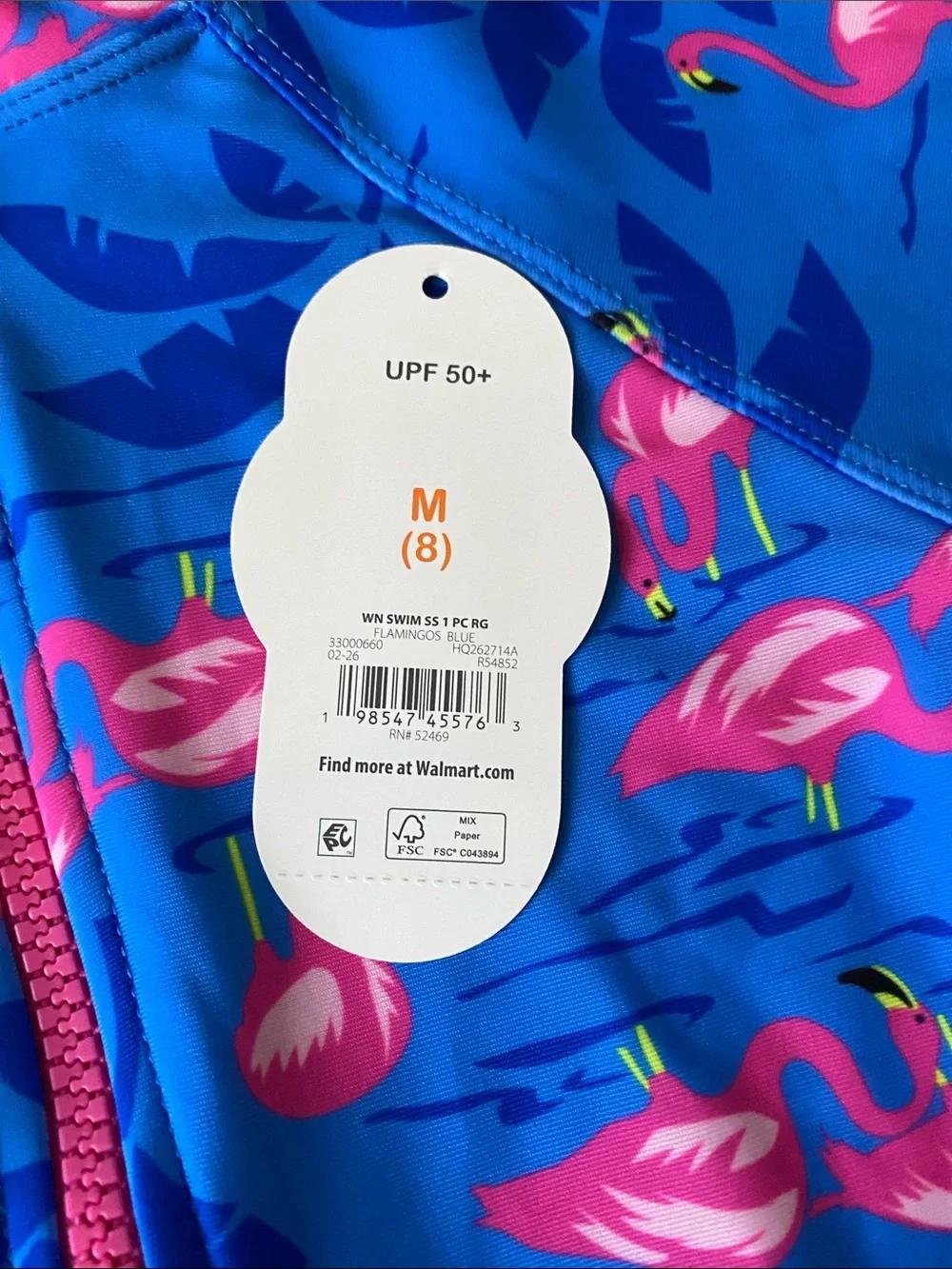 Bundle (2) NWOT Cat & Jack/WonderNation Girls Swimsuits (M/8)